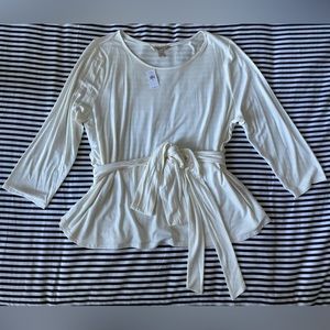 Banana Republic Threadsoft Tie-front Top.  Size XXL